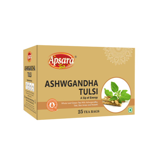 Apsara Tea Ashwagandha Tulsi Green Tea
