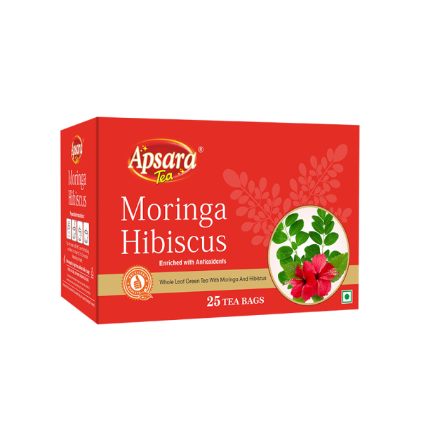 Apsara Tea Moringa Hibiscus Green Tea