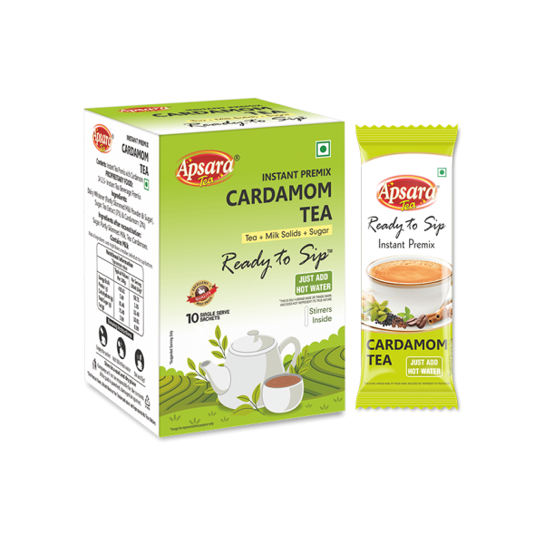 Apsara Tea Ready To Sip Cardamom Instant Premix