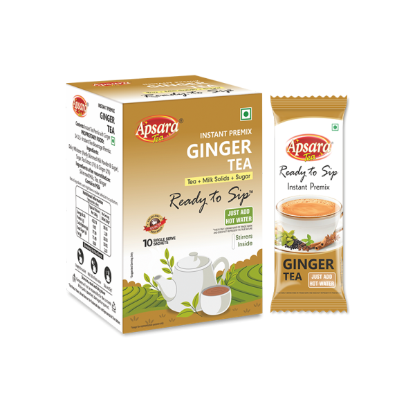 Apsara Tea Ready To Sip Ginger Instant Premix